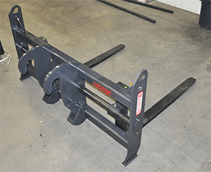 Haugen Pipe Forks for Wheel Loaders - Landboss