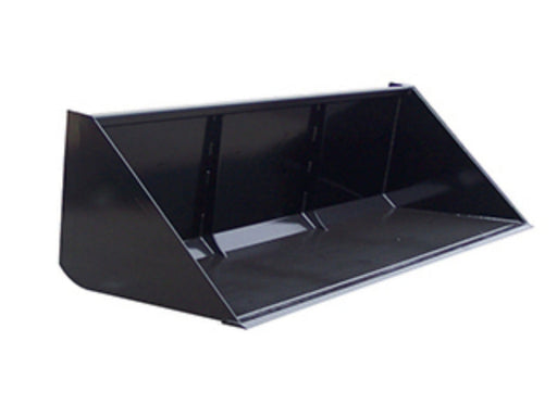 Haugen standard-capacity telehandler bucket with quick-attach mount