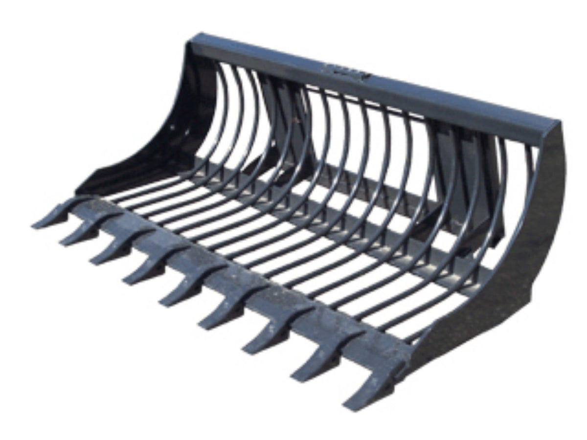 Haugen Rod Bucket for Skid Steers | Rock & Debris — Landboss