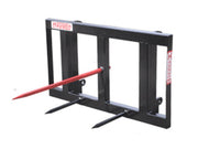 telehandler bale spear for round bales