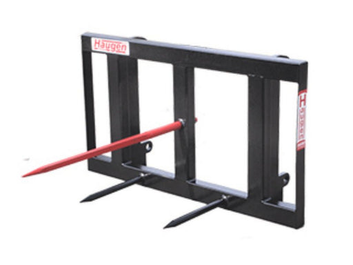 Haugen Round Bale Spears for Telehandlers - Landboss