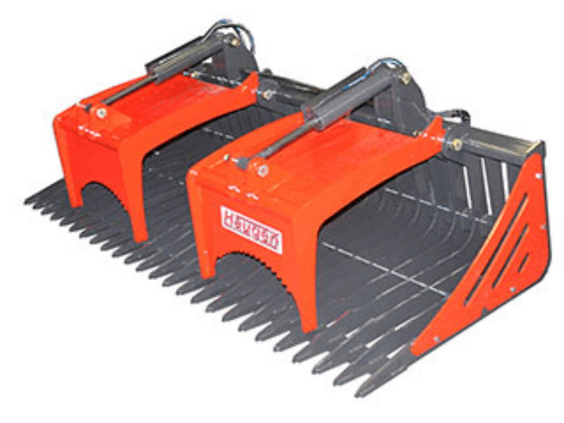 Haugen Skeleton Grapple for Skid Steers - Landboss