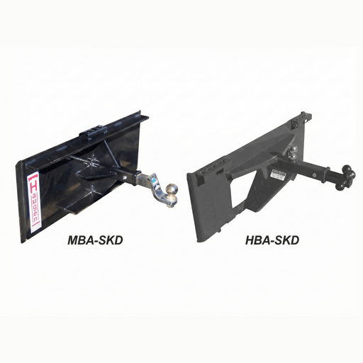 Haugen Skid Steer Trailer Spotter – Skid Steer Trailer Mover Attachment - Landboss