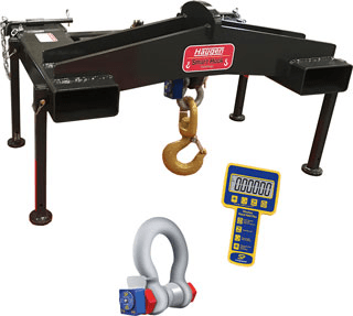 Haugen Swivel Hook with Smart Hook for Telehandlers - Landboss