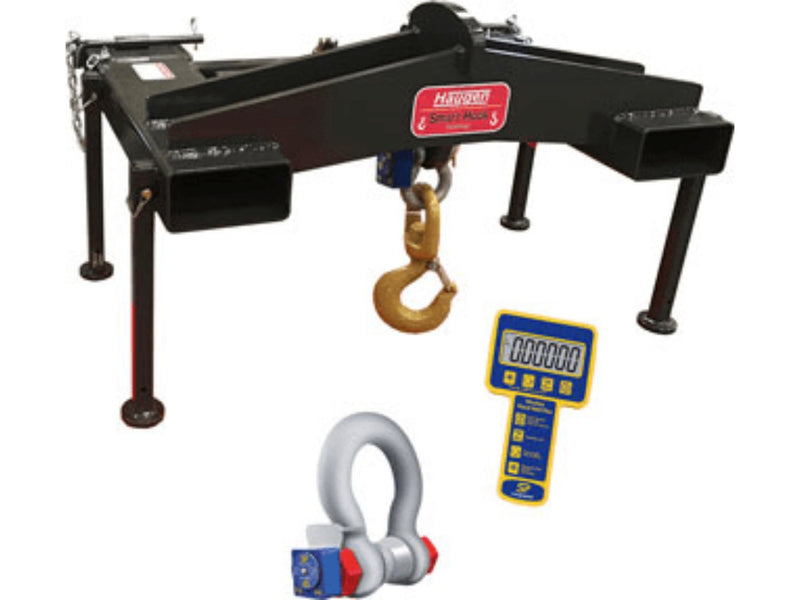 Haugen Swivel Hook with Smart Hook for Telehandlers - Landboss