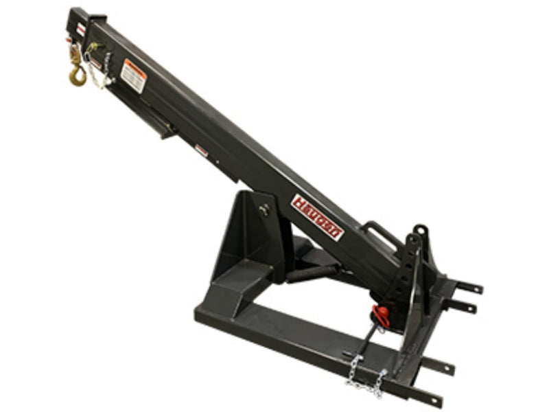 Haugen Telescoping Pivoting Adjustable Jib for Telehandlers - Landboss