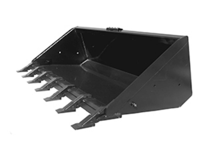 Haugen Tooth Bucket for Skid Steers - Landboss