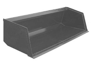 Haugen Utility / Fertilizer Buckets for Skid Steers - Landboss