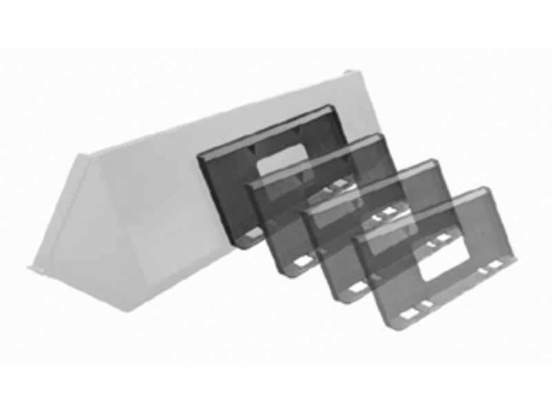 Haugen Weld-on Plates for Skid Steers