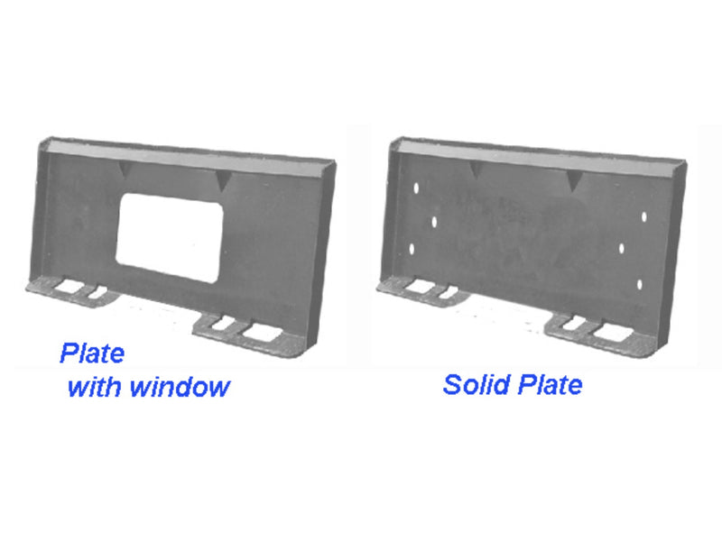 Haugen Weld - on Plates for Skid Steers - Landboss