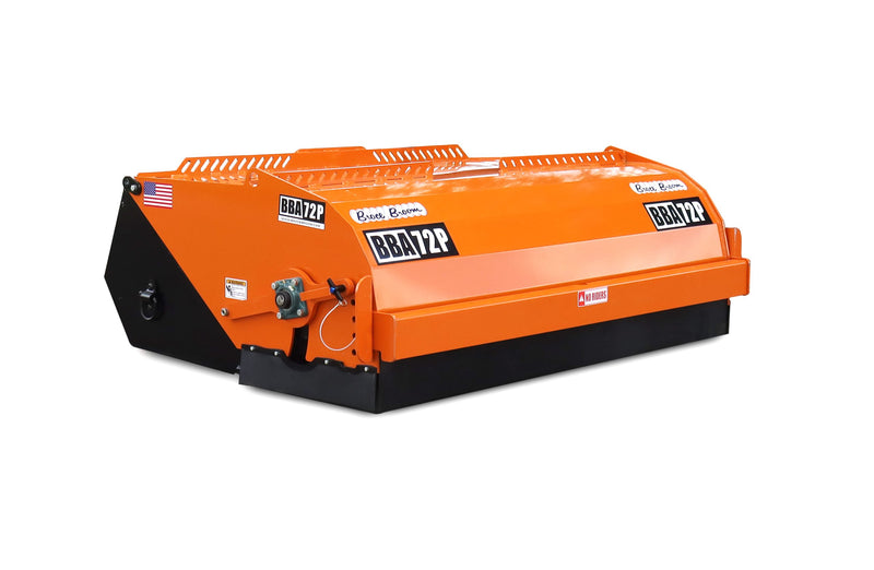 Broce Broom Pickup Broom Attachment for Skid Steer
