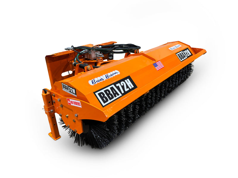 Broce Broom Angle Broom Attachment for Skid Steer
