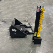 Limb Beaver Bucket Beaver 2 Foot Limb Trimming & Brush Clearing Attachment (with clamps) Bucket Attachment for Skid Steers and Tractor Loaders - Landboss