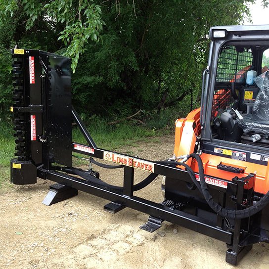 Limb Beaver LB 4SS 4 Foot Limb Trimming & Brush Clearing Attachment For use with Skid Steers - Landboss