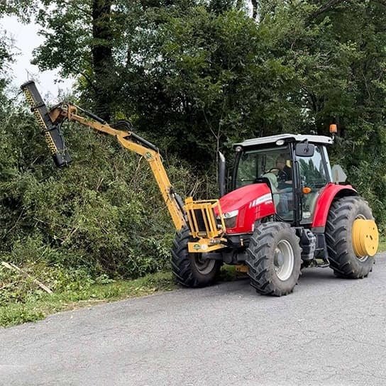 Limb Beaver LB 6EX 6 Foot Limb Trimming & Brush Clearing Attachment For use with Excavators and Boom Mowers - Landboss