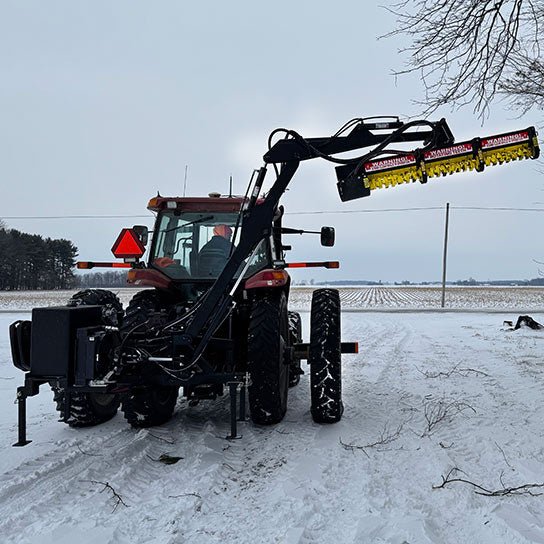 Limb Beaver LB 6EX 6 Foot Limb Trimming & Brush Clearing Attachment For use with Excavators and Boom Mowers - Landboss