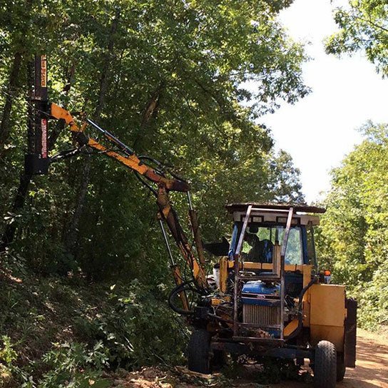 Limb Beaver LB 6EX 6 Foot Limb Trimming & Brush Clearing Attachment For use with Excavators and Boom Mowers - Landboss