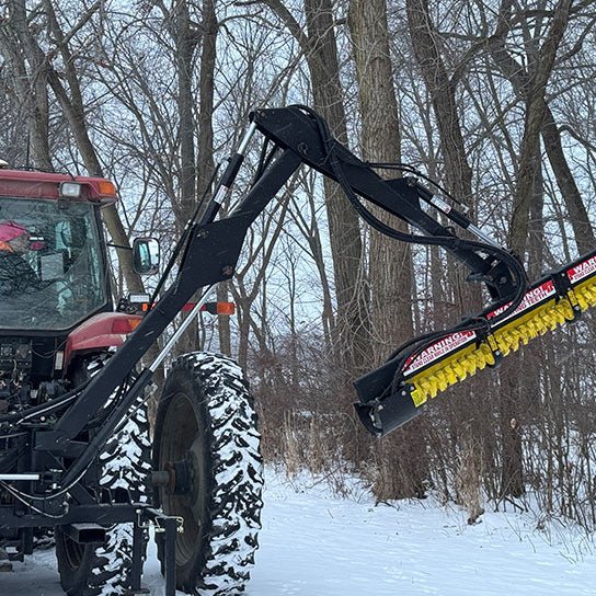 Limb Beaver LB 6EX 6 Foot Limb Trimming & Brush Clearing Attachment For use with Excavators and Boom Mowers - Landboss