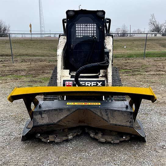Limb Beaver Twin Disc Mulcher TDM 6 Foot Limb & Brush Mulcher Attachment For use with Skid Steers - Landboss