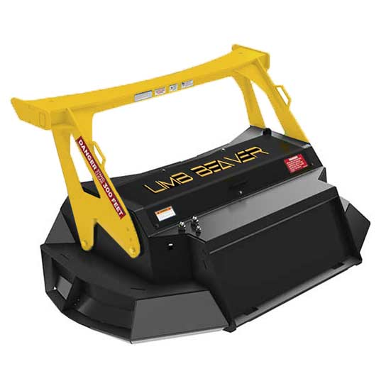 Limb Beaver Twin Disc Mulcher TDM 6 Foot Limb & Brush Mulcher Attachment For use with Skid Steers - Landboss