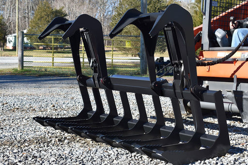 Loflin Fabrication Compact Tractor Root Grapple - Landboss