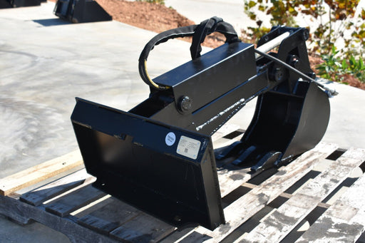 Loflin Fabrication Mini Backhoe with Bucket - Landboss