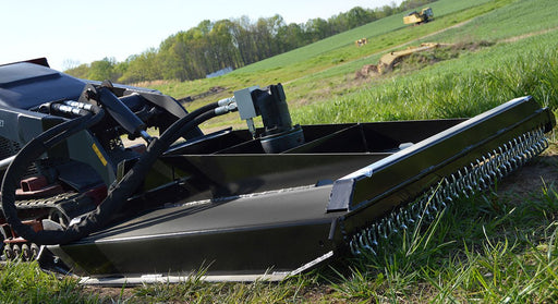 Loflin Fabrication Mini Skid Steer Brush Cutter - Landboss
