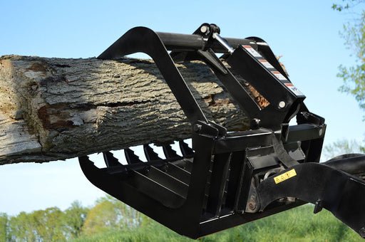 Loflin Fabrication Mini Skid Steer & Compact Tractor Root Grapple - Landboss
