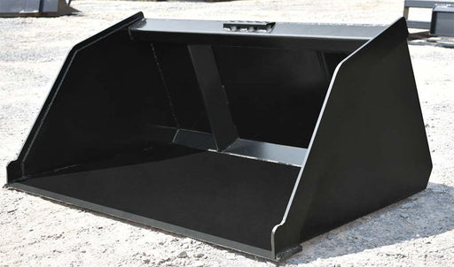 Loflin Fabrication Mini Skid Steer & Compact Tractor Snow & Litter Bucket - Landboss