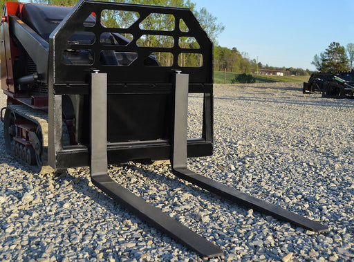 Loflin Fabrication Mini Skid Steer Fork Frame | 36" | Toro Dingo & Bobcat Mount - Landboss