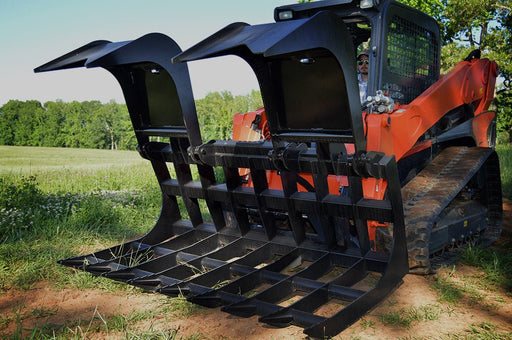 Loflin Fabrication Monster Root Grapple - 72" to 96" for Skid Steers - Landboss