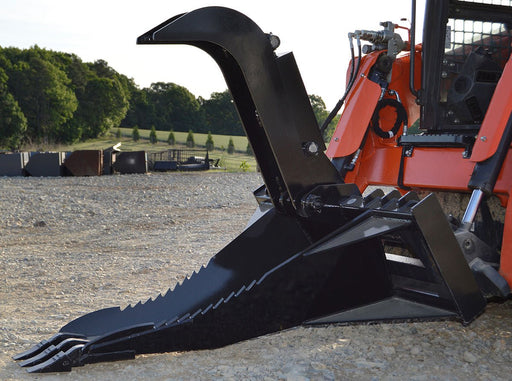 Loflin Fabrication Stump Bucket Grapple - Landboss