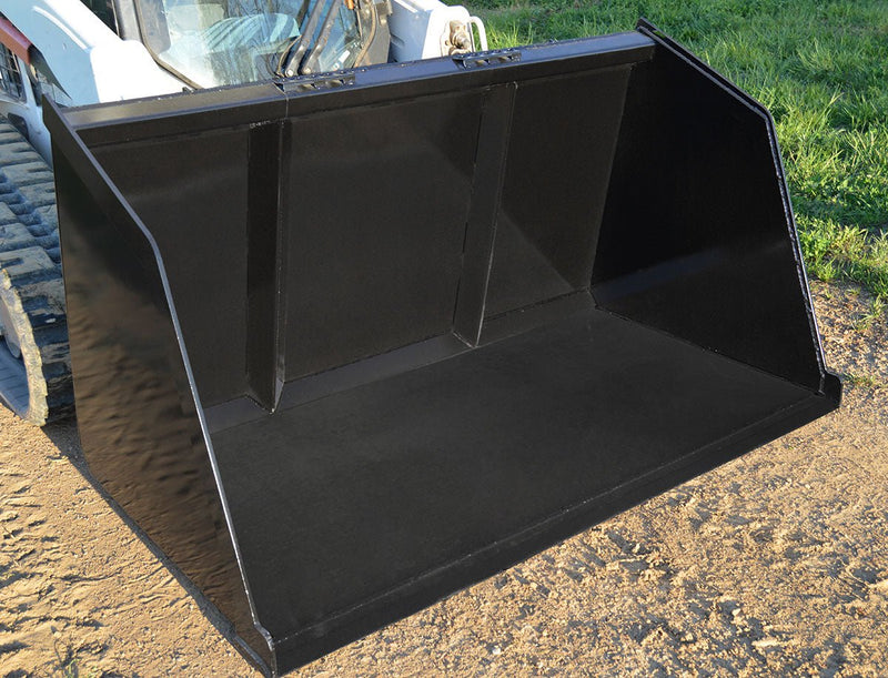Loflin Fabrication Turkey Litter Bucket – Heavy Duty Skid Steer Attachment - Landboss
