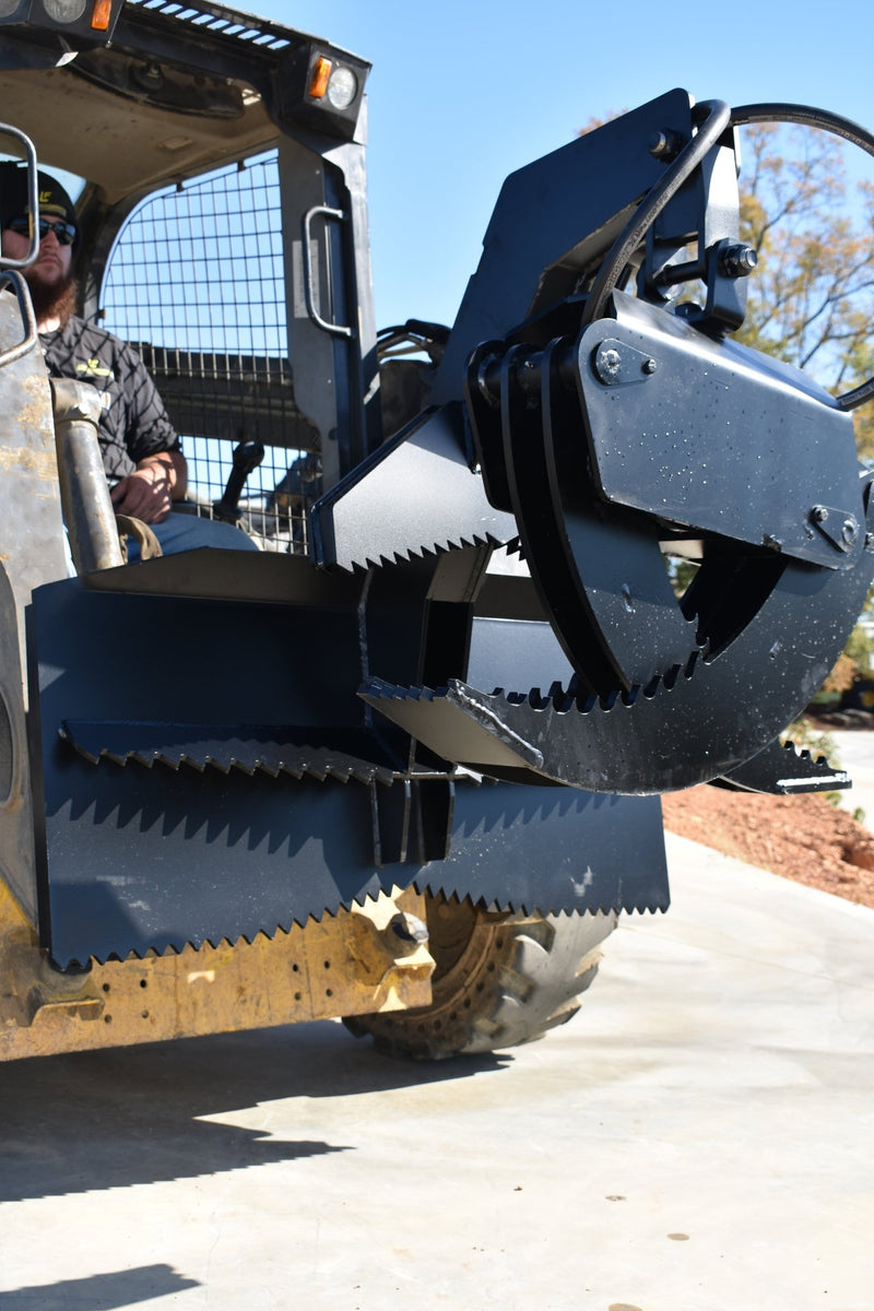 Loflin Fabrication Universal Skid Steer Log Grapple - Landboss