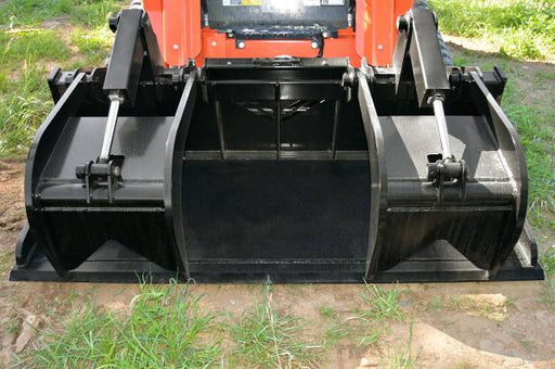 Loflin Fabrication XHD Grapple Bucket | 66" to 84" | Hydraulic Flow 15 - 25 GPM - Landboss