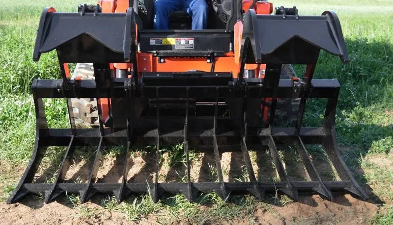 Loflin Fabrication XHD Root Grapple | Heavy Duty Grapple for 75–120HP Machines - Landboss