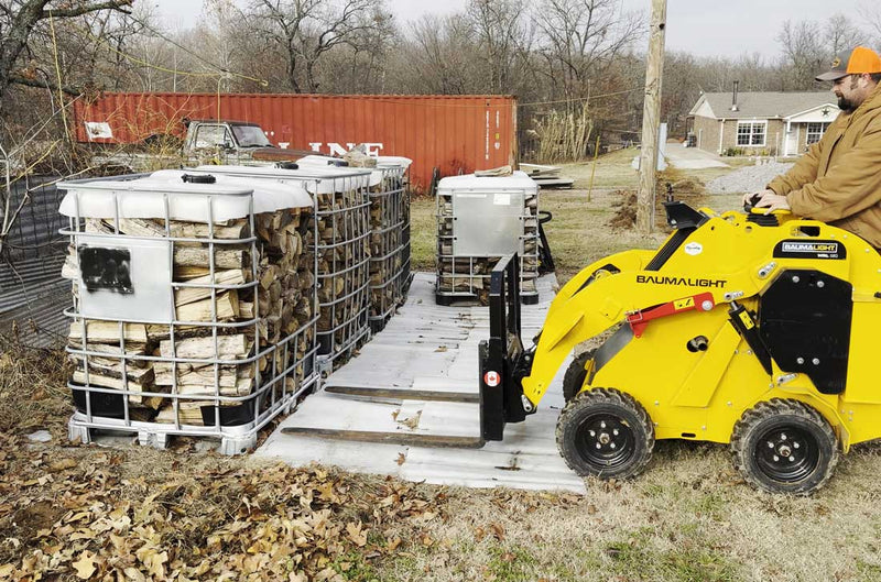 Baumalight WRL58G Wheeled Mini Skidsteer