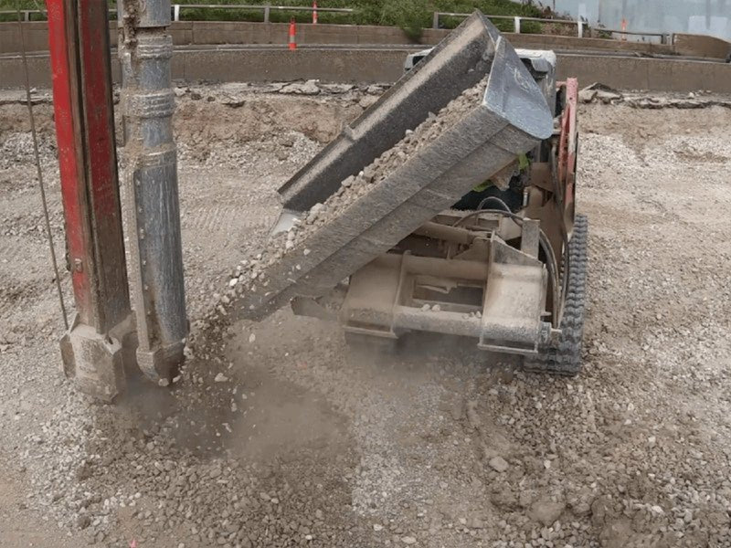MAXX Side Dump Bucket for Skid Steers and Loaders - Landboss