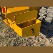 Maxx Storage Toolbox for Skid Loaders – On-Machine Tool Storage Attachment-Landboss