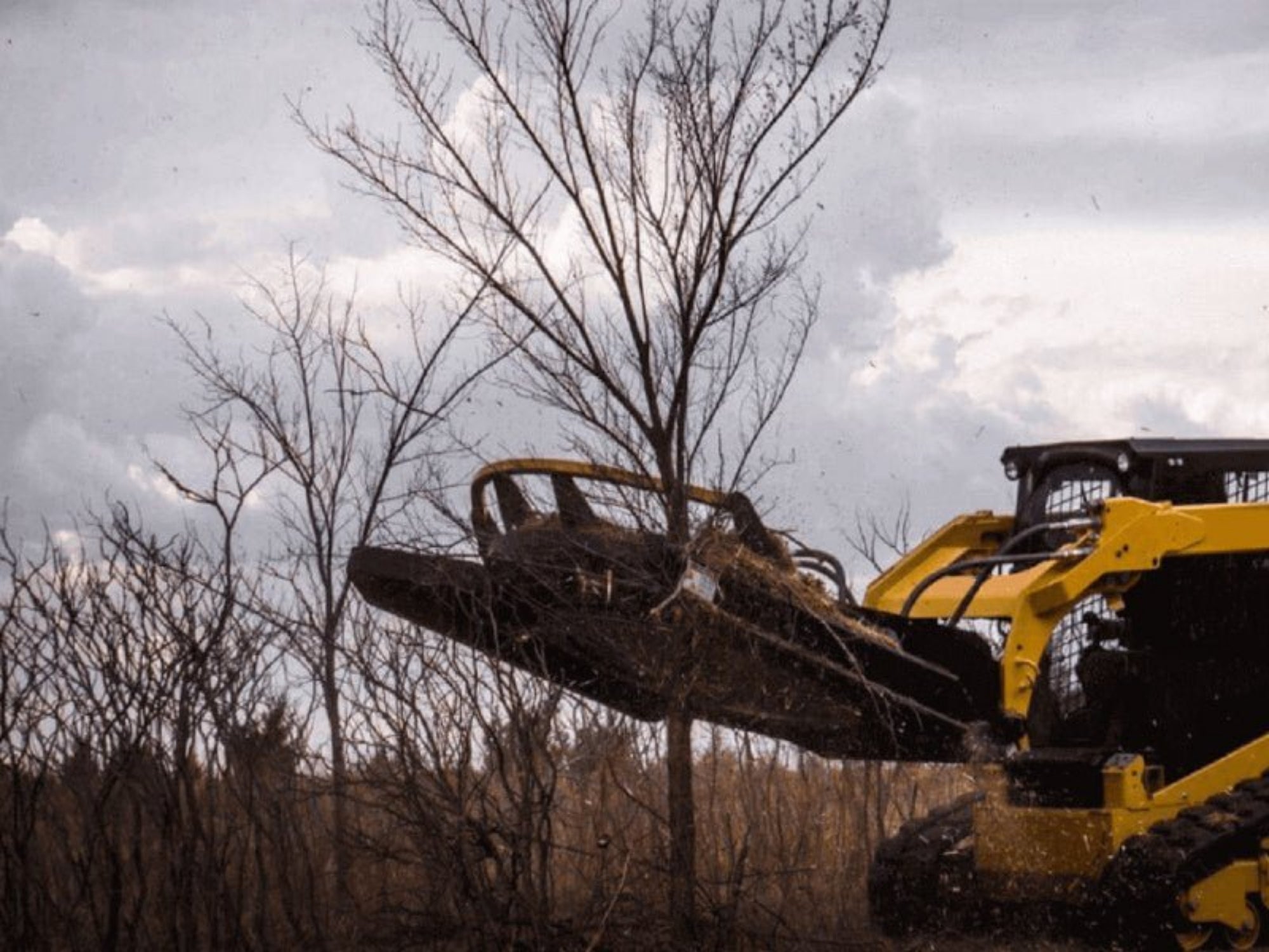 Vortex Brush Cutter Attachment for Skid Steers | Maxx Attachments ...