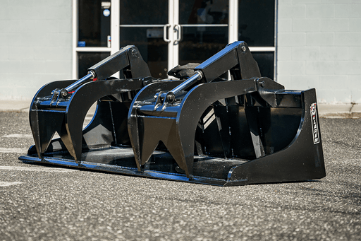 McLaren Industries Extreme Duty Skid Steer Grapple Bucket - Landboss