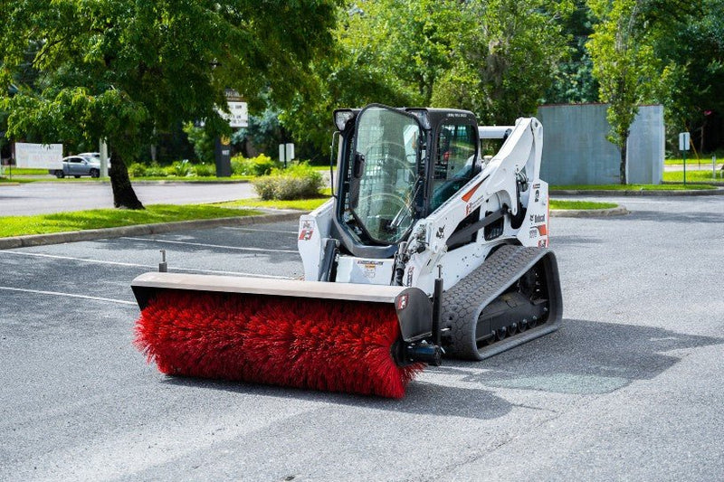 McLaren Industries Skid Steer Angle Broom - Landboss