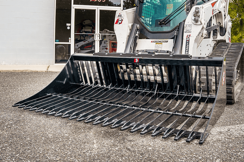 McLaren Industries Skid Steer Rock Bucket - Landboss