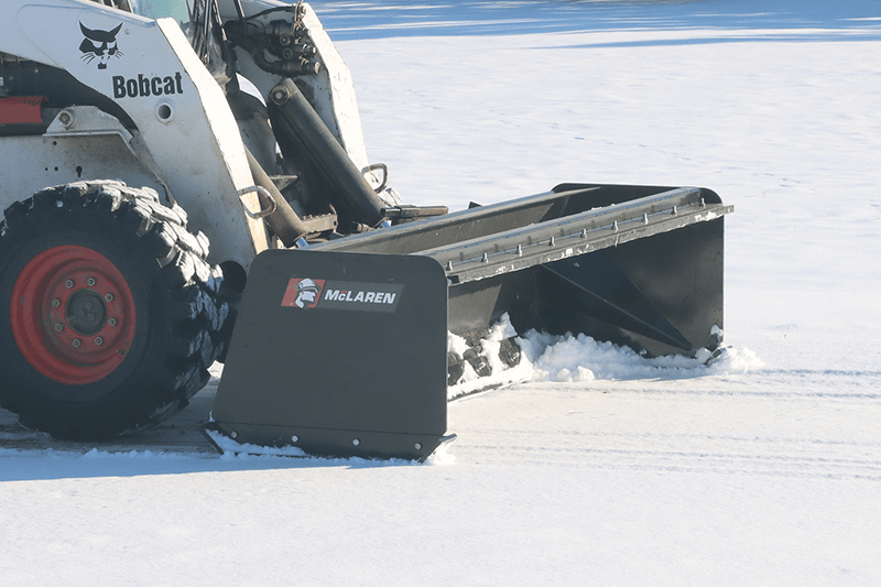McLaren Industries Skid Steer Snow Pusher Box - Landboss