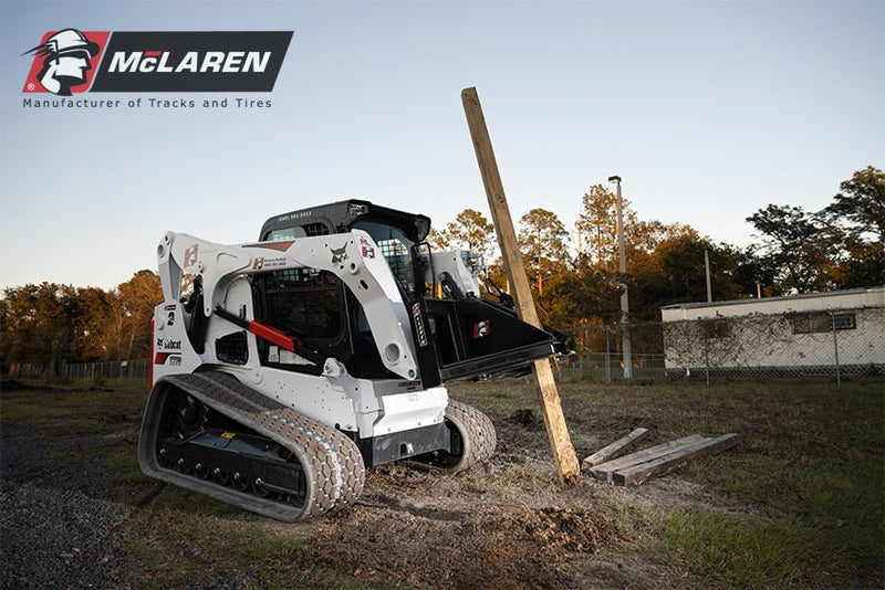 McLaren Industries Skid Steer Tree & Post Puller - Landboss