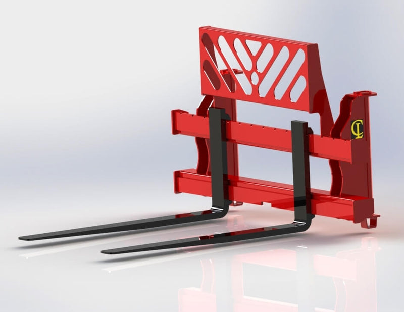 CL Fabrication EX-Pallet Forks for Skid Steer and Tractor Loaders