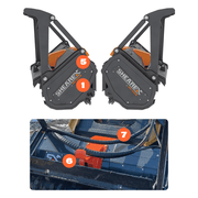 Shearex Skid Steer Solid Drum Mulcher - Landboss