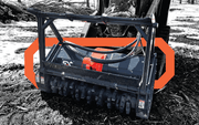 Shearex Skid Steer Solid Drum Mulcher - Landboss