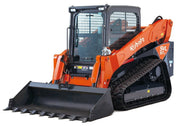 Skid Steer Doors of North America Kubota SVL 1/2" Rollup Skid Steer Door - Landboss