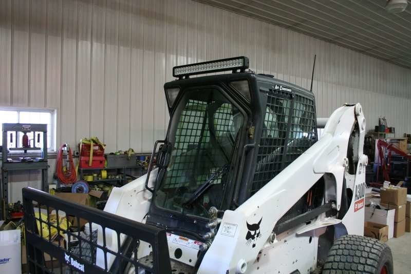 Skid Steer Doors of North America LED Light Bar For Skid Steer - Landboss